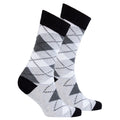 Men's Cloud Argyle Socks Orchid Erebus