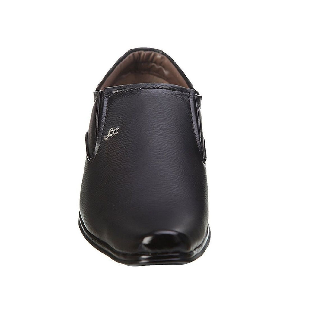 Generic Men's Black Color Synthetic Leather