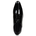 Generic Men's Black Color Patent Leather Material