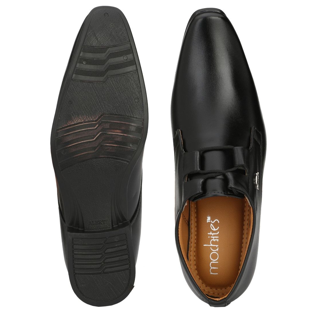 Generic Men's Black Color Nappa Leather Material