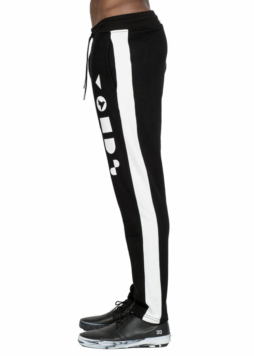 Konus Men's Zip Sweatpants / Hanks In Black