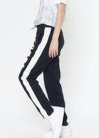 Konus Men's Zip Sweatpants / Hanks In Black