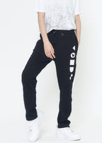 Konus Men's Zip Sweatpants / Hanks In Black