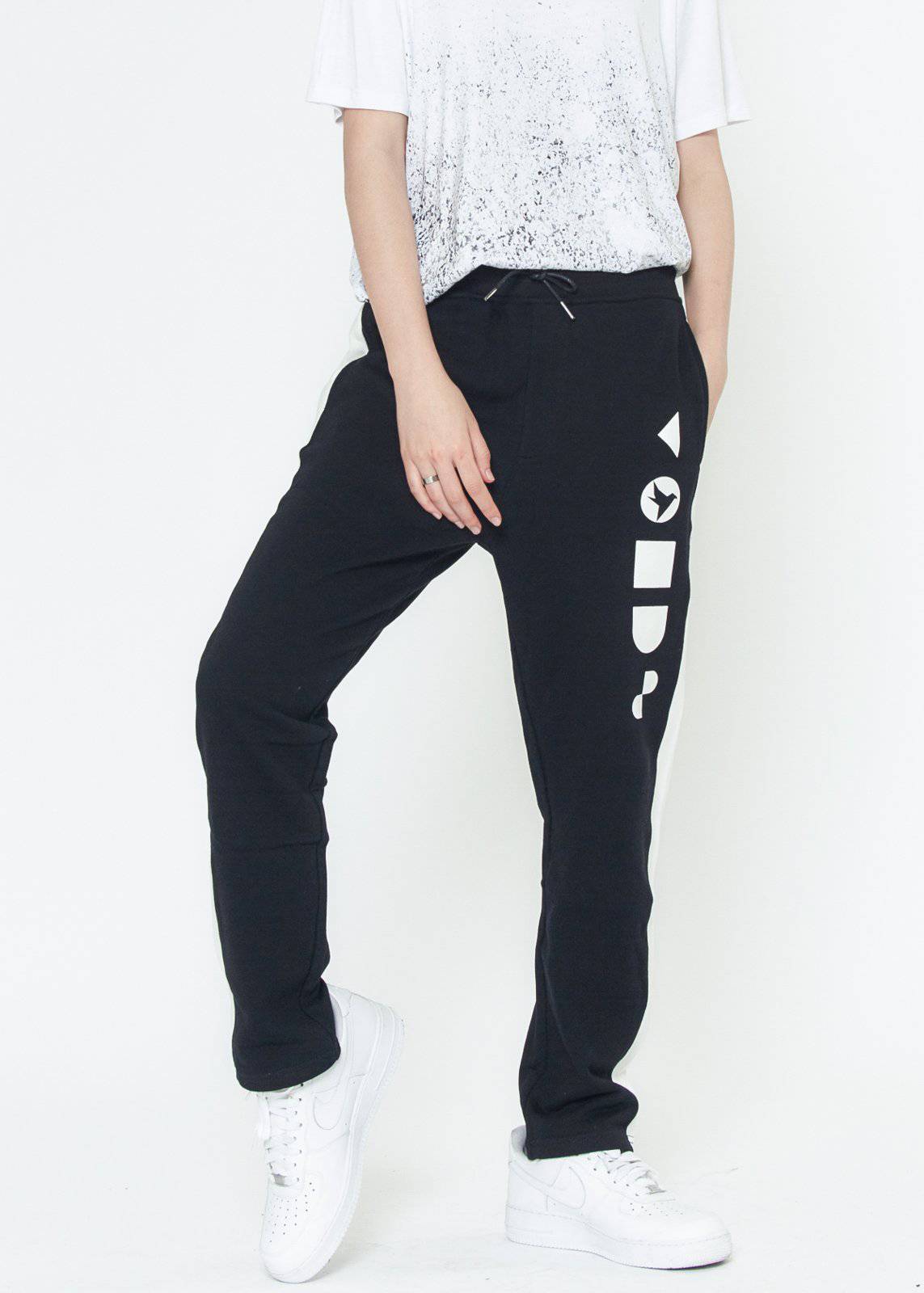 Konus Men's Zip Sweatpants / Hanks In Black