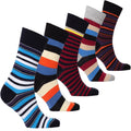 Men's Traditional Stripes Socks Orchid Erebus