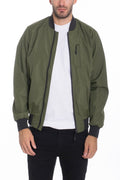 Mens Vinyl Waterproof Windbreaker Lime Milo