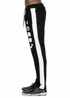 Konus Men's Zip Sweatpants / Hanks In Black