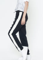 Konus Men's Zip Sweatpants / Hanks In Black