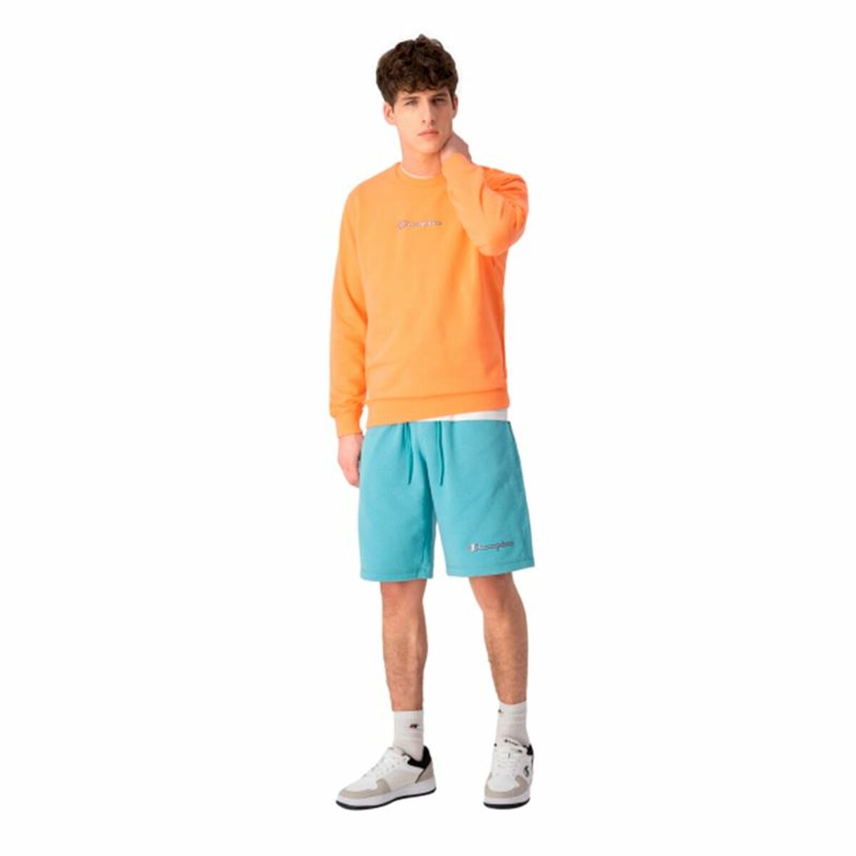 Men's Sports Shorts Champion Script Logo BL Bigbuy