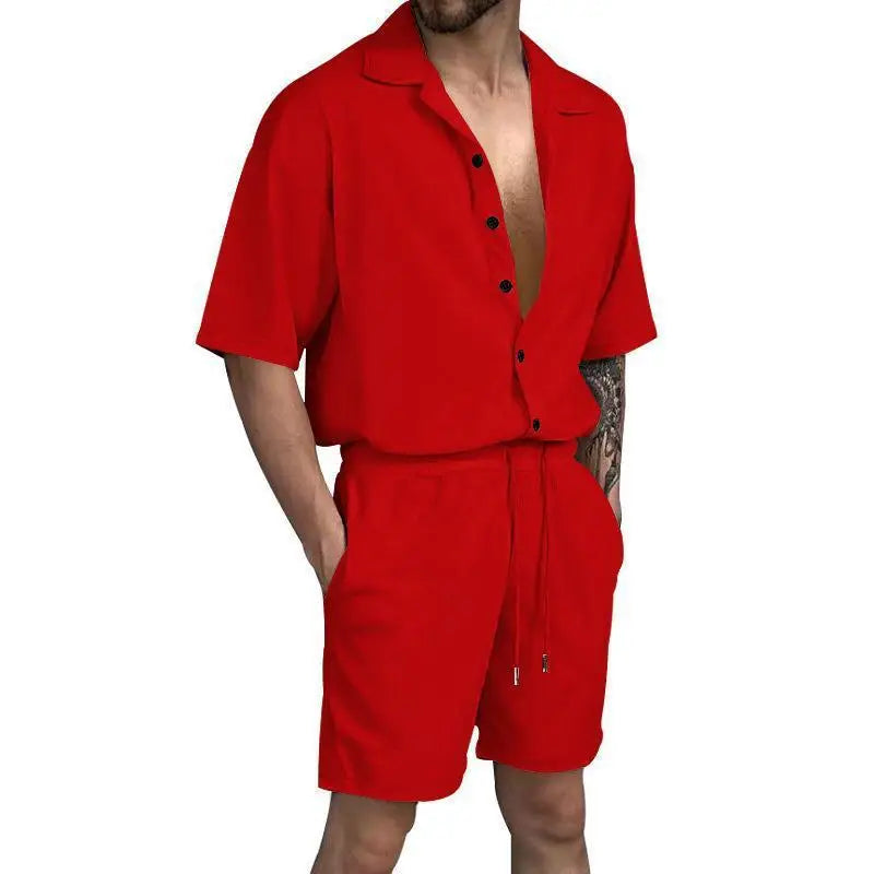 Cardigan casual beach shorts set- Sexikinis Swim