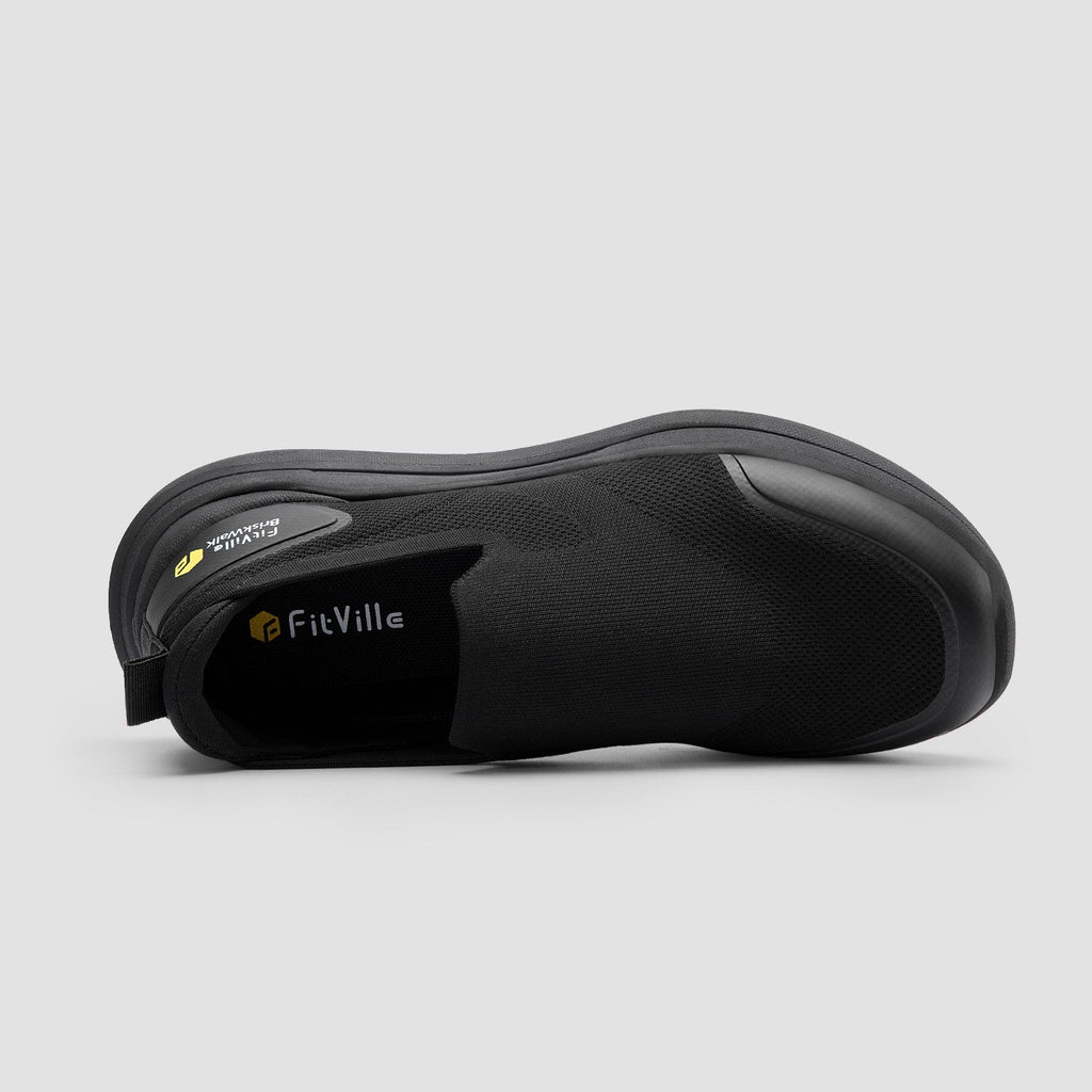 FitVille Men's BriskWalk Recovery Slip-On Shoes