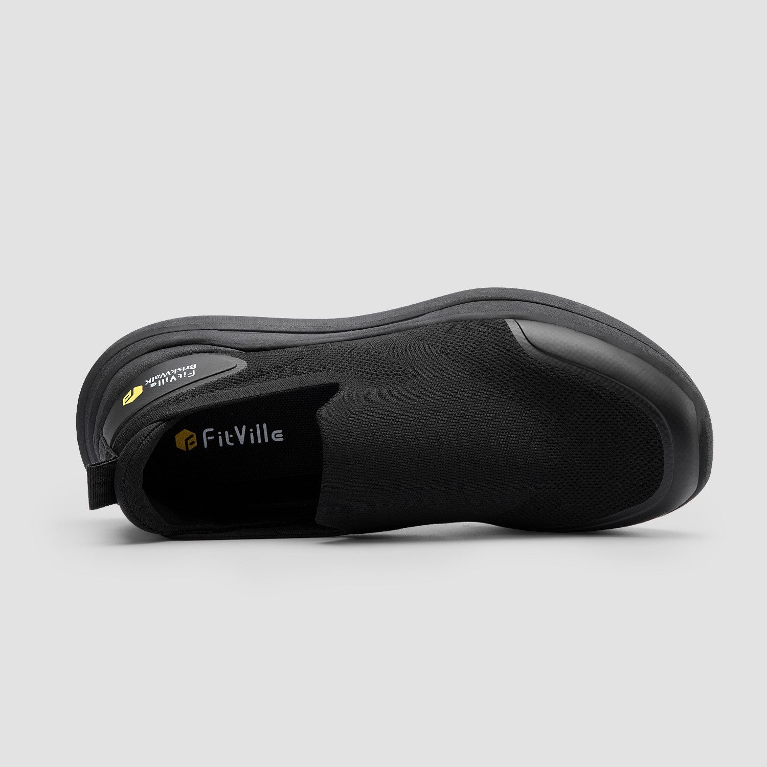 FitVille Men's BriskWalk Recovery Slip-On Shoes