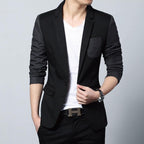 Mens Two Tone Slim Fit Casual Blazer