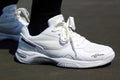 Fear0 NJ Men's High Arch Firm Support All-In-One White Walking Shoes Aquamarine Pallas