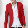 Mens Slim Fit Casual Blazer Yellow Pandora