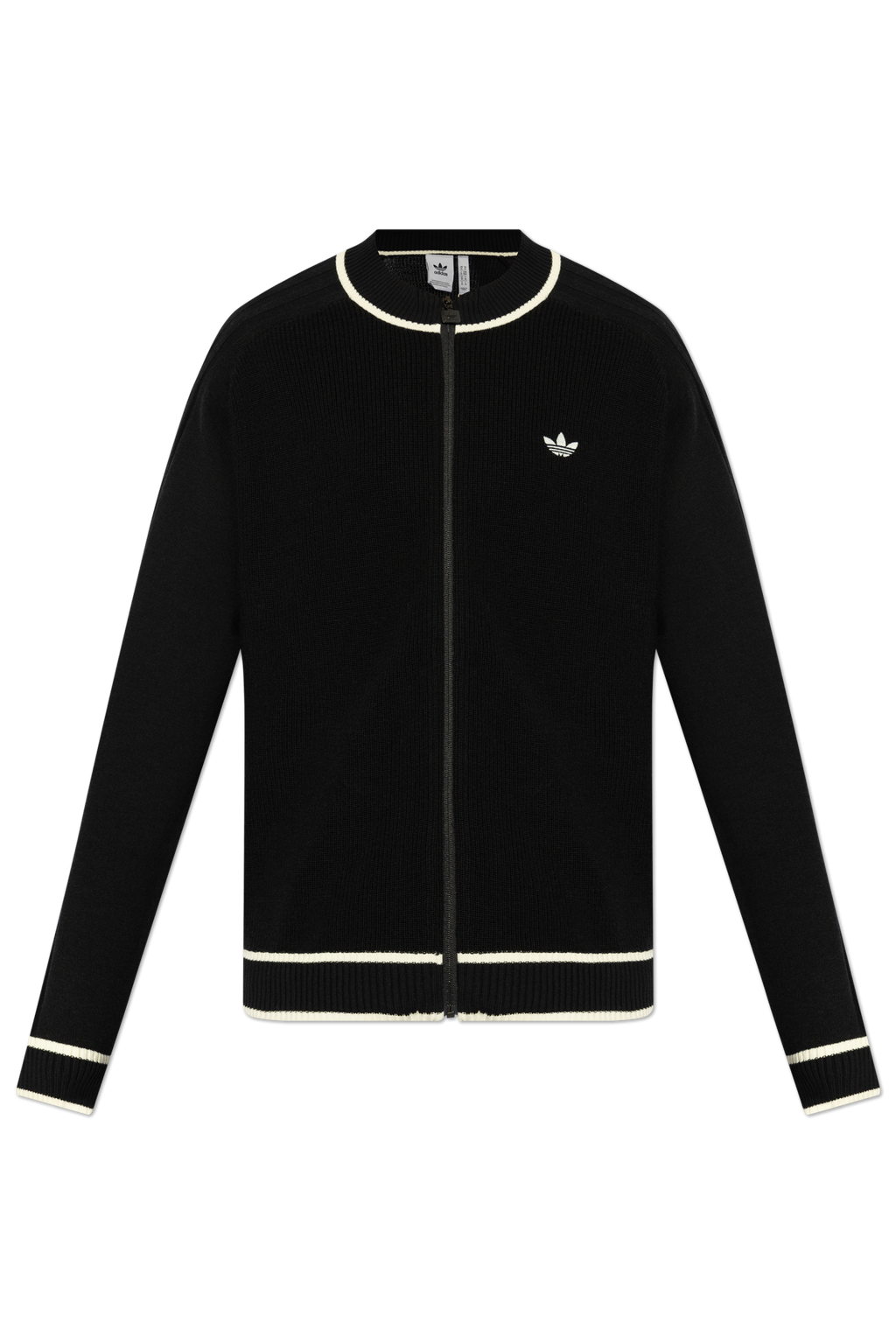 4504193 ADIDAS wool cardigan fashion design zipper men's sweater