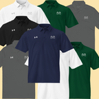 Under Armour® Men's Polo Shirt for the office, golf lightweight Coral Felix