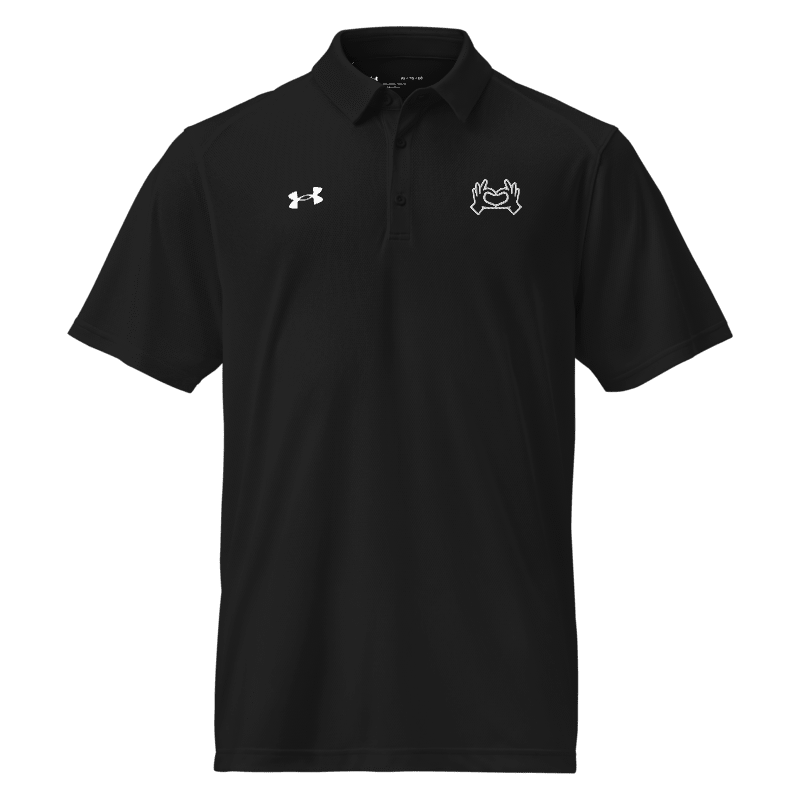 Under Armour® Men's Polo Shirt for the office, golf lightweight Coral Felix