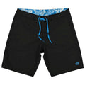 KUTA Boardshorts RPET Black Bronze Sunflower