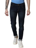 Mens Slim Mid Rise Jeans DARK BLUE 28 Apricot Perseus