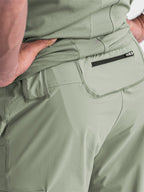 Men's casual trendy quick-drying pants multi-pocket ice silk trousers