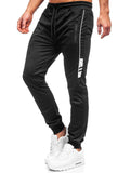 Men's casual fashion sports trousers Cerulean Sugarplum