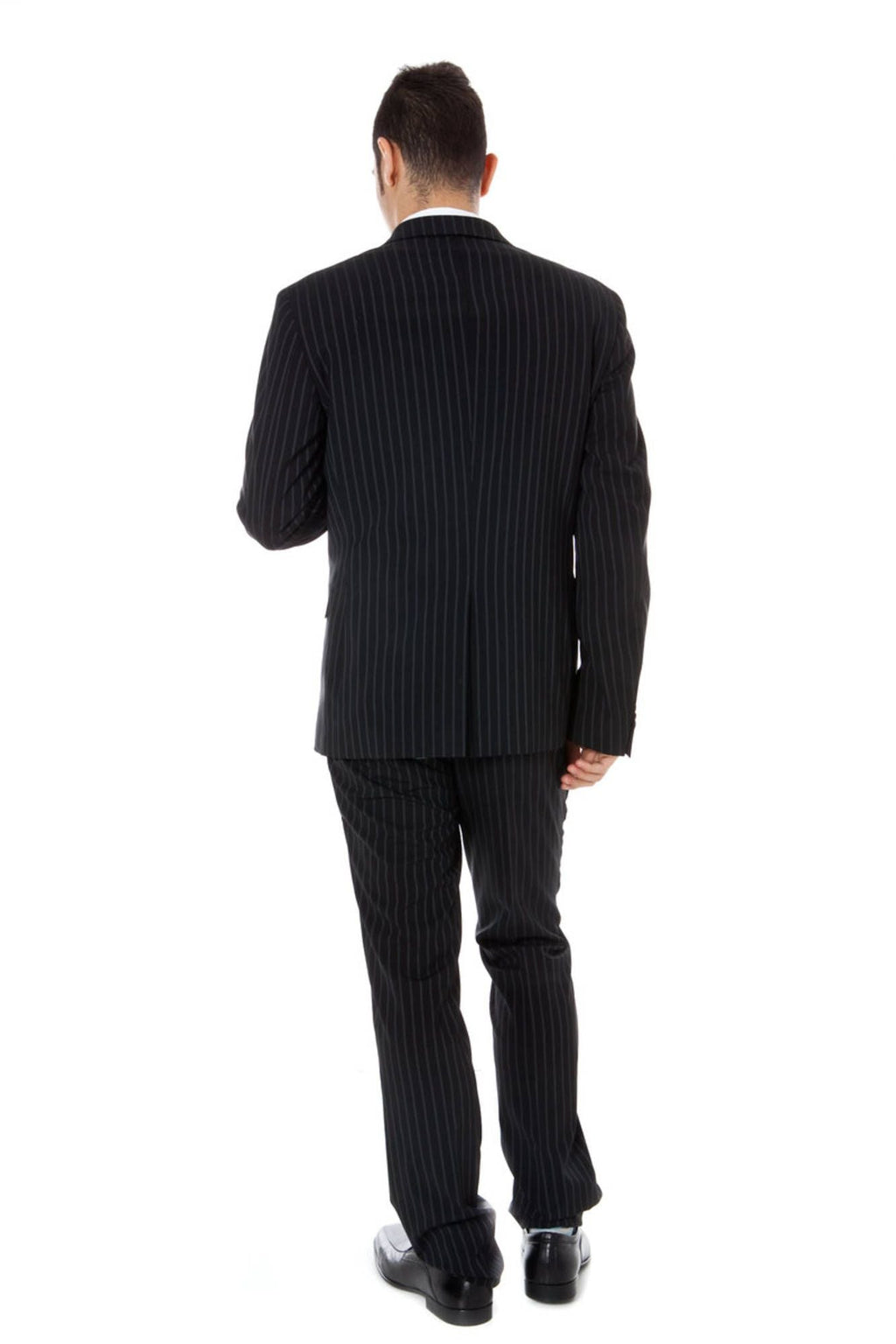 CALVIN KLEIN BLACK MEN'S CLASSIC SUIT