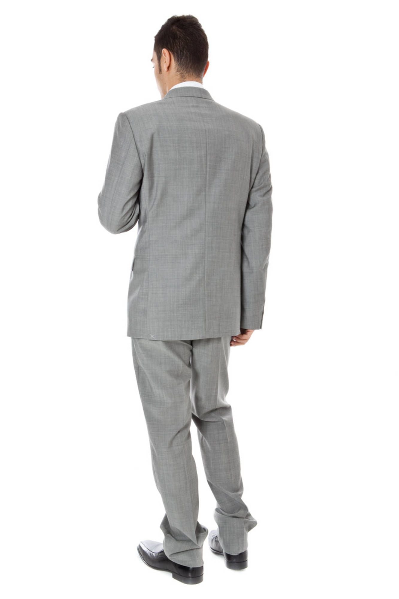 CALVIN KLEIN GRAY MEN'S CLASSIC SUIT