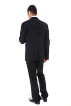 CALVIN KLEIN BLACK MEN'S CLASSIC SUIT