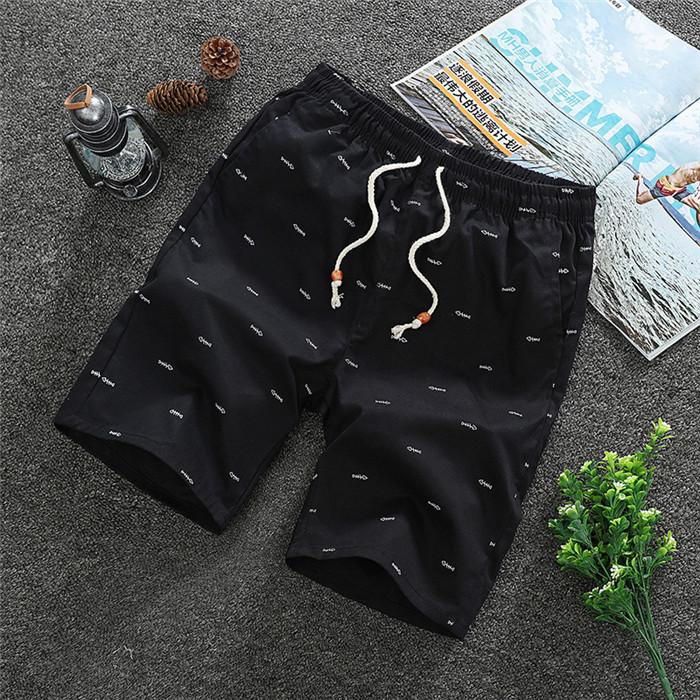 2020 Men's Shorts Casual Simple Short Pants Knee Length Teen Fashion