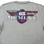 65 MCMLXV Men's Vintage Logo Graphic T-Shirt In Black
